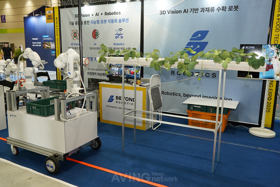 비욘드로보틱스, 2025 농식품 테크 스타트업 창업 박람회서 AI 기반 자동... - 뉴스 썸네일 이미지
