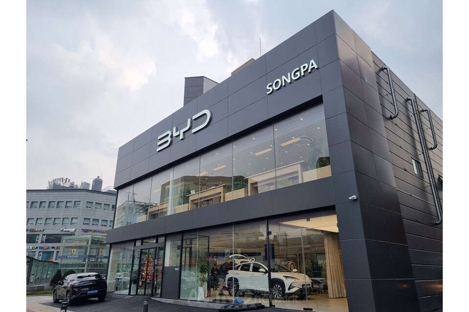 BYD Auto 송파전시장 전경 │제공-BYD코리아