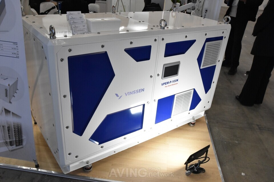 WHE 2025에 참가한 빈센 제품 전시 모습 | 촬영 - 에이빙뉴스