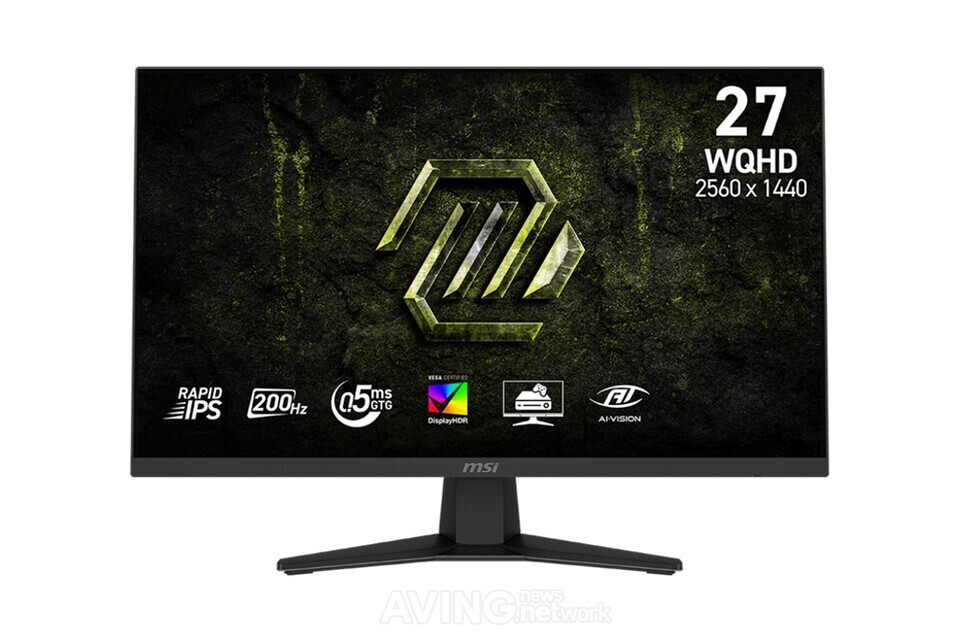 MSI, 200Hz Rapid IPS로 무장한 QHD 모니터 'MAG 274QF E20' 출시... “몰입감 넘치는 게이밍 경험 선사”