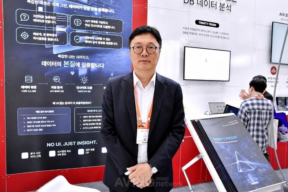 비아이매트릭스 관련 기사 사진 · 비아이매트릭스, STK 2026서 기업 맞춤형 AI 에이전트 플랫폼 ‘TRINITY’ 선보여...“데이터 기반 지능형 업무혁신 지원!”