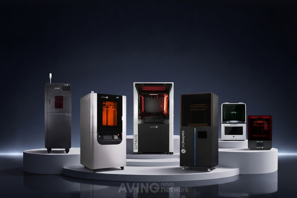 CARIMATEC unveils DM400 automated DLP system replacing 40 desktop printers, plus Zenesis Bio slide-glass bioprinter