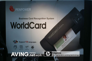 총13개국 언어를 디지털화하는 명함스캐너 'WorldCard color'
